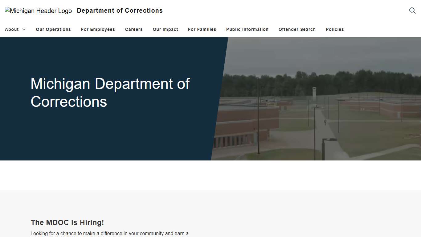 Michigan Department of Corrections